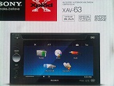 headunit tv mobil doubledin Sony XAV-63 headunit tv mobil doubledin Sony XAV-63