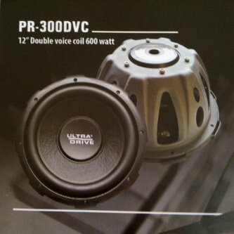 SUBWOOFER ULTRADRIVE PR-300DVC SUBWOOFER ULTRADRIVE PR-300DVC