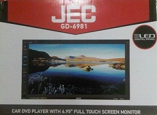 HEADUNIT TV MOBIL DOUBLE DIN  JEC GD-6981