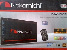 HEAD UNIT TV MOBIL DOUBLE DIN NAKAMICHI NA3101i