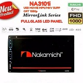 HEAD UNIT TAPE MOBIL TV MOBIL DOUBLE DIN NAKAMICHI NA3101i MIRROLINK ANDROID FULL HD FULLGLASS CAPACITIVE TOUCHSCREEN