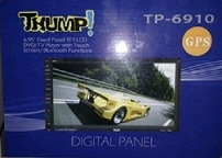 HEADUNIT TV MOBIL DOUBLE DIN THUMP TP-6910 GPS
