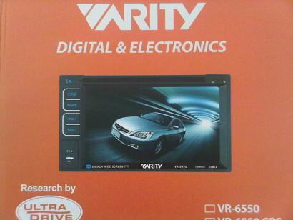 tv mobil doubledin GPS merk Varity VR-6550GPS