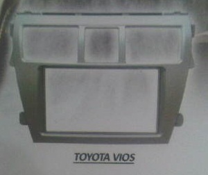 FRAME HEADUNIT DOUBLE DIN FOR TOYOTA VIOS FRAME HEADUNIT DOUBLE DIN FOR TOYOTA VIOS