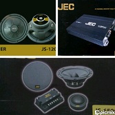 paket audio mobil SQL merk jec