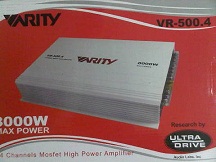 POWER AMPLIFIER MOBIL 4CH VARITY VR-500.4 POWER AMPLIFIER MOBIL 4CH VARITY VR-500.4