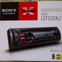single cd player Sony CDX-GT520U single cd player Sony CDX-GT520U