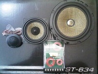 speaker component 3 way Metallic MST-634 speaker component 3 way Metallic MST-634
